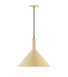 Stack Cone 18 Inch Pendant Light