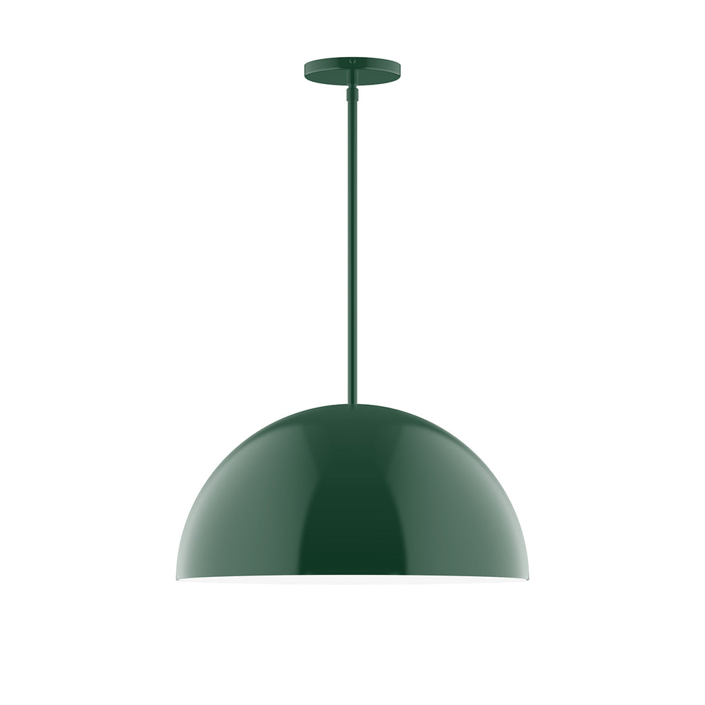 Axis Dome 18 Inch Stem Hung Pendant Light